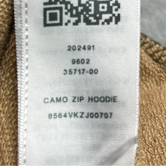 🎯True Religion Camo Zip Hoodie Size Large - Picture 10 of 12